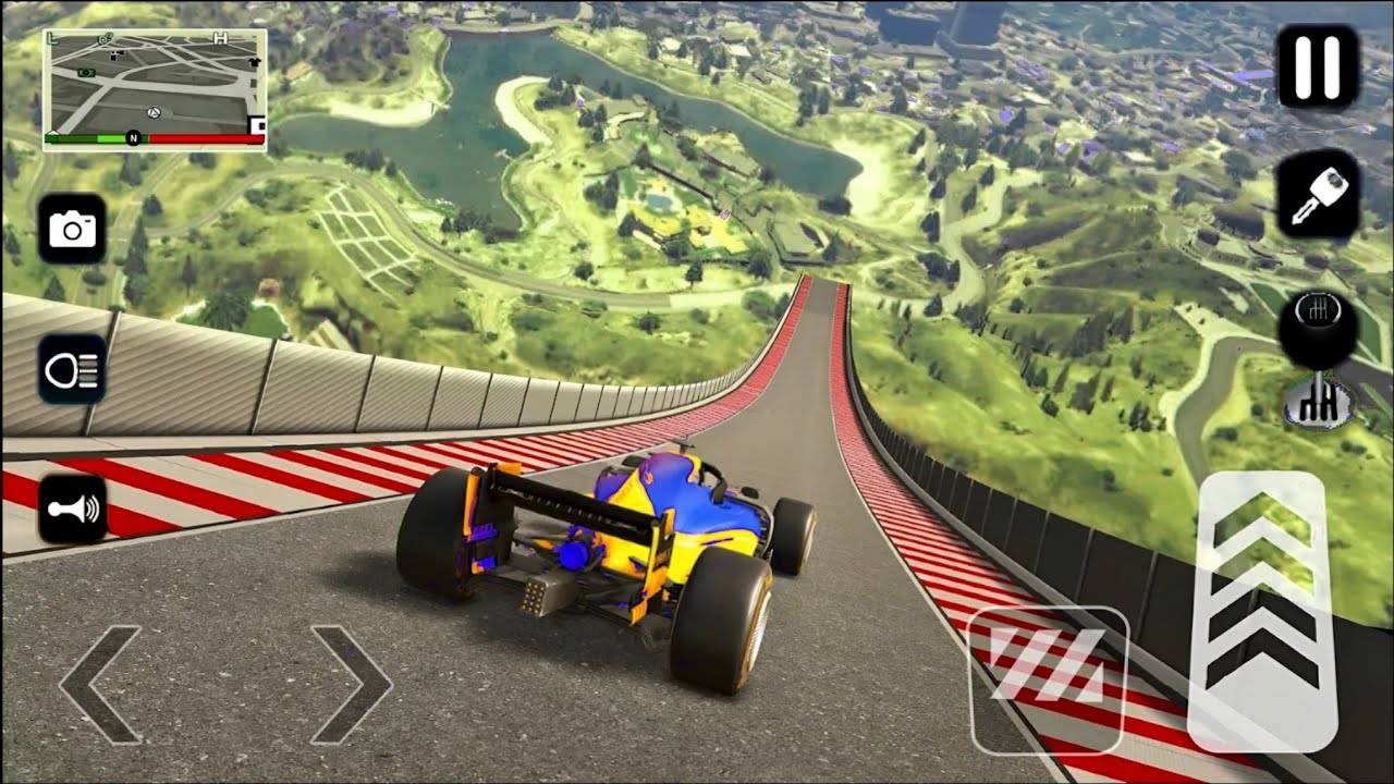 Мега-трюки на рампе - Игровой процесс для Android