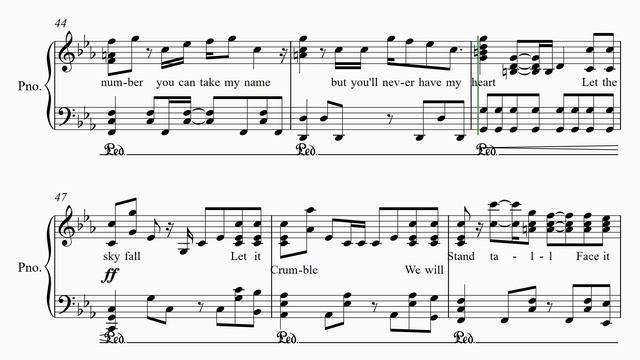 Адель "Скайфол" (фортепиано) / Adele "Skyfall" (piano)