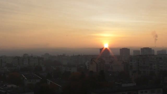 Изгрев на мъглива София на 02.11.2024 г. .... #изгрев  #sunrise #sofia