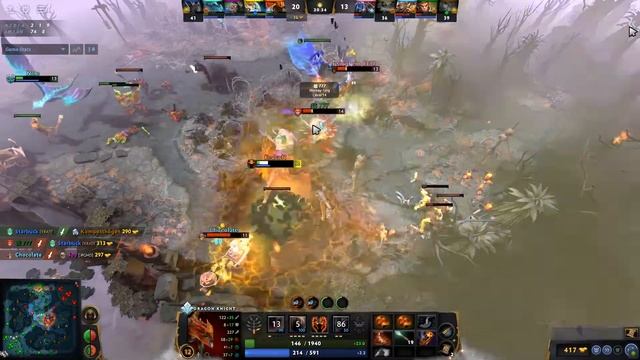 Dota 2 Dragon knight's rumble