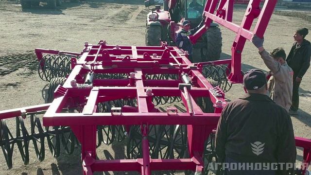 Видеоинструкция Сборка Бороны ротационной кольц