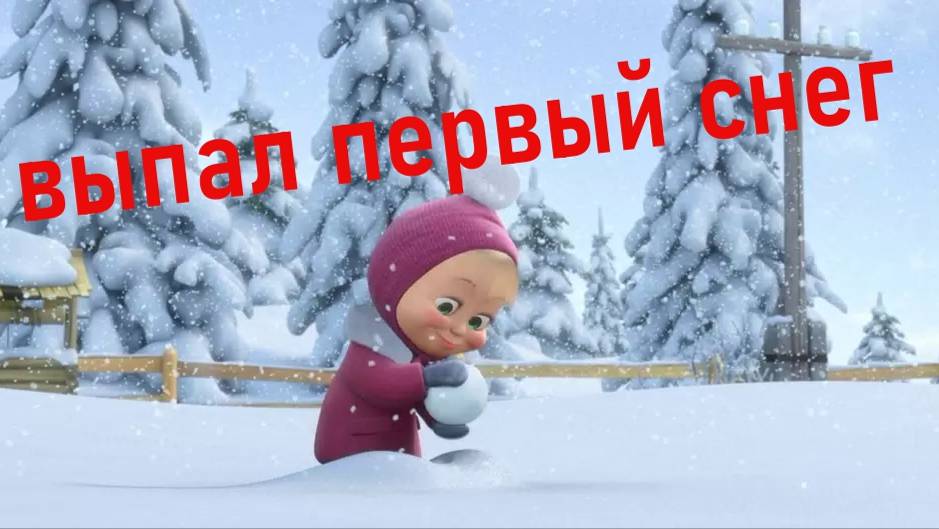 ВЫПАЛ ПЕРВЫЙ СНЕГ...  #зимавроссии #snow #морозноеутро #зимушказима