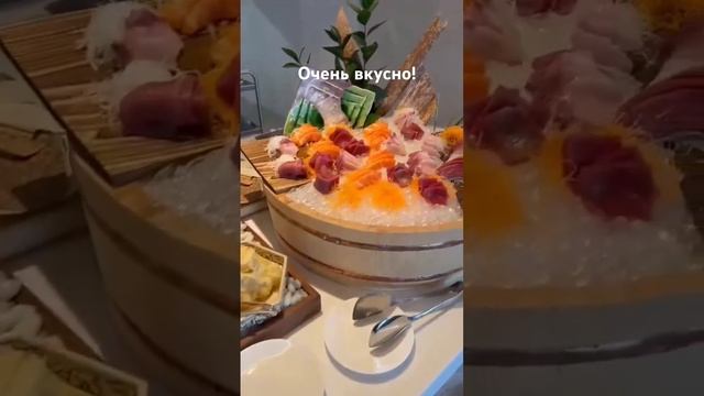 Типа сашими Шведский стол! ✌️ Богатство вкуса! Тунец, желтохвост, лосось, морской еж…