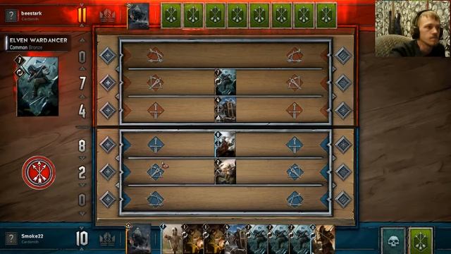 Уникальное видео с Альфа Теста GWENT: The Witcher Card Game