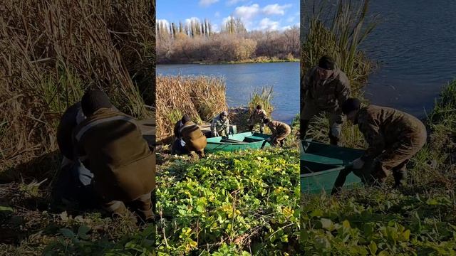 Вынимаем лодку из воды на зиму