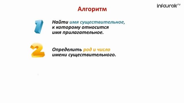 Русский язык. 4 класс. Изменение имён прилагательных по родам и числам   4 часть_v720P