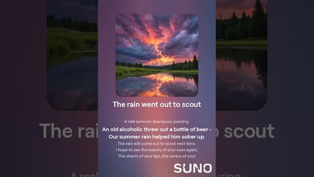 Suno (feat Алексей Коротин) - The rain went out to scout кавер