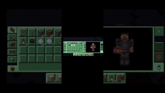 Minecraft,как взорвать динами.mp4
