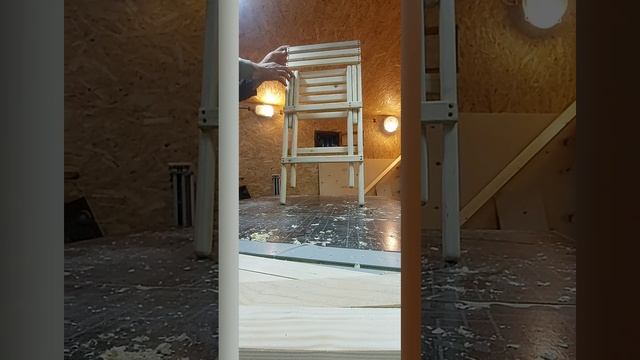 Стул складной из дерева, своими руками.