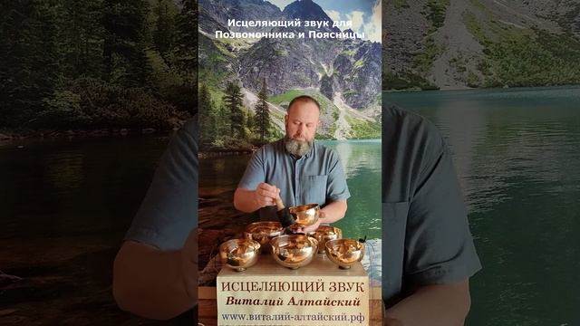 Исцеляющий звук для Позвоночника и Поясницы #виталийалтайский