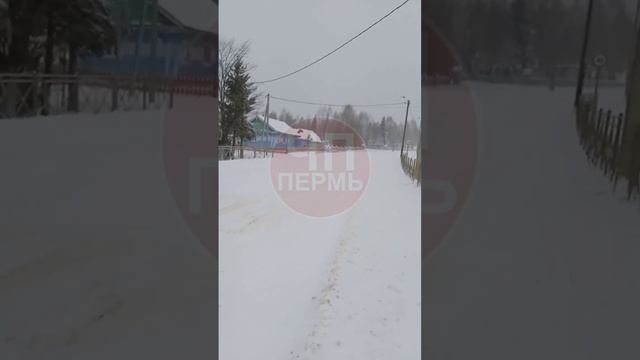 Красновишерск завалило снегом 🌨️