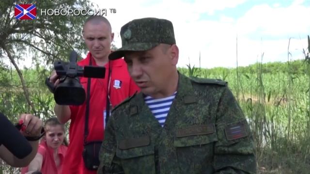 Обстрел со стороны ВСУ журналистов ЛНР в Кировске 7 июня 2017 год