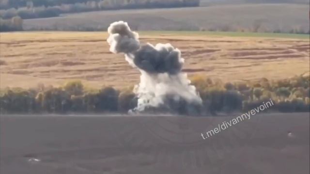 Наземный дрон тихо подкрался к очередному ВСУшнику и совершил самоподрыв