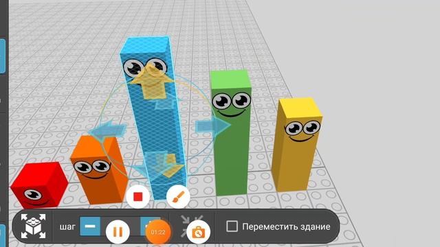 Number blocks draw bricks S1 E12 прогулка