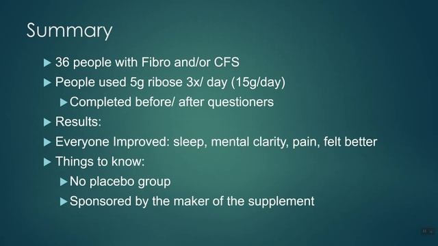 Can Ribose Help Fibromyalgia & Chronic Fatigue?