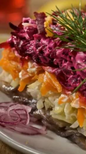 МУКБАНГ💥СЕЛЬДЬ ПОД ШУБОЙ😋ФИЛЕ В КЛЯРЕ👍СВИНОЙ ОКОРОК