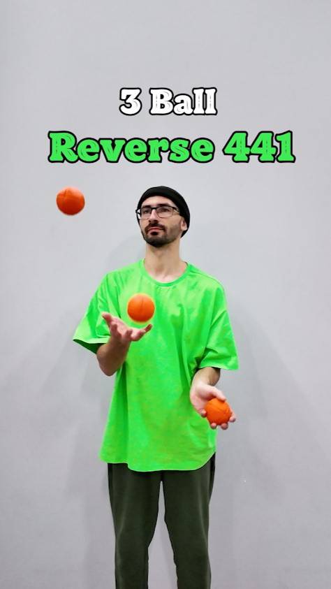 Reverse 441 Juggling Trick 😤