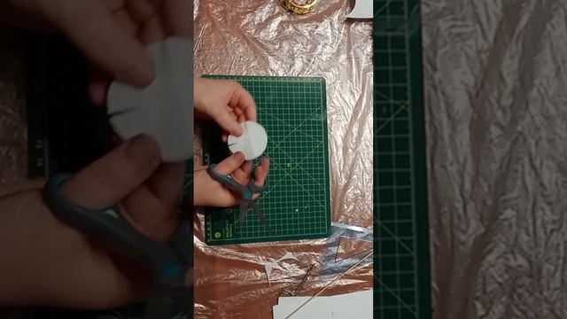 Ромашка из фаомирана. 1 часть