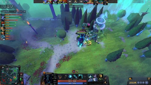 Abaddon Dota Gameplay Miracle with 20 Kills and Swift