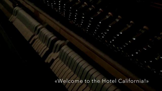 Hotel California piano vocal 🦅 The Eagles Tribute