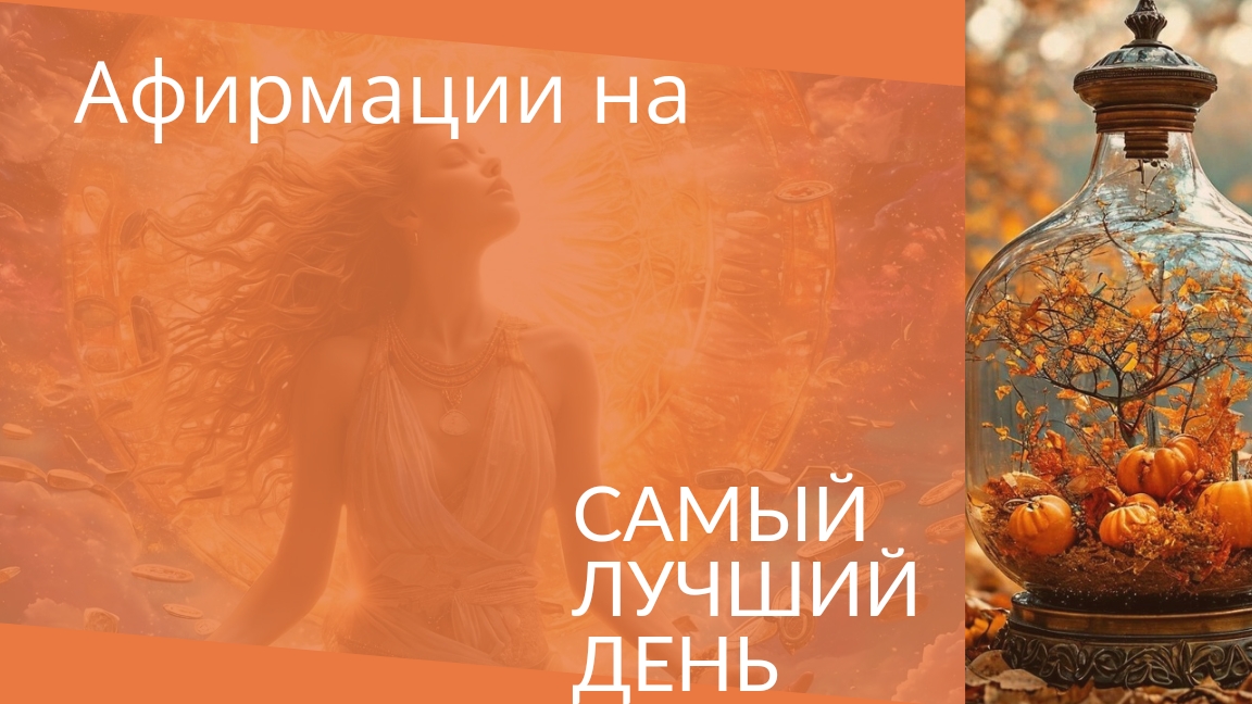 САМЫЙ ЛУЧШИЙ ДЕНЬ! #сезонконтентаRUTUBE #аффирмации #психология #лучшийдень #меняйреальность #мышлен