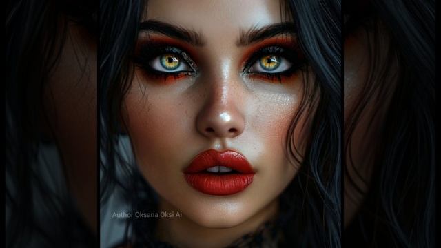 Хитрая лиса. Макияж яркой лисы на Хеллоуин 🎃 Oksana Oksi Ai