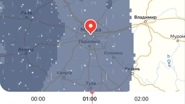 ❄️Снегопад накроет Москву ближе к 19:00 и продлится до 09:00 4 ноября❄️