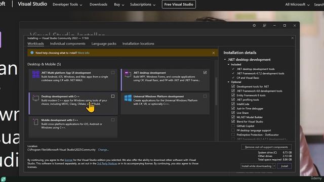 3 - Installing Unreal and Visual Studio