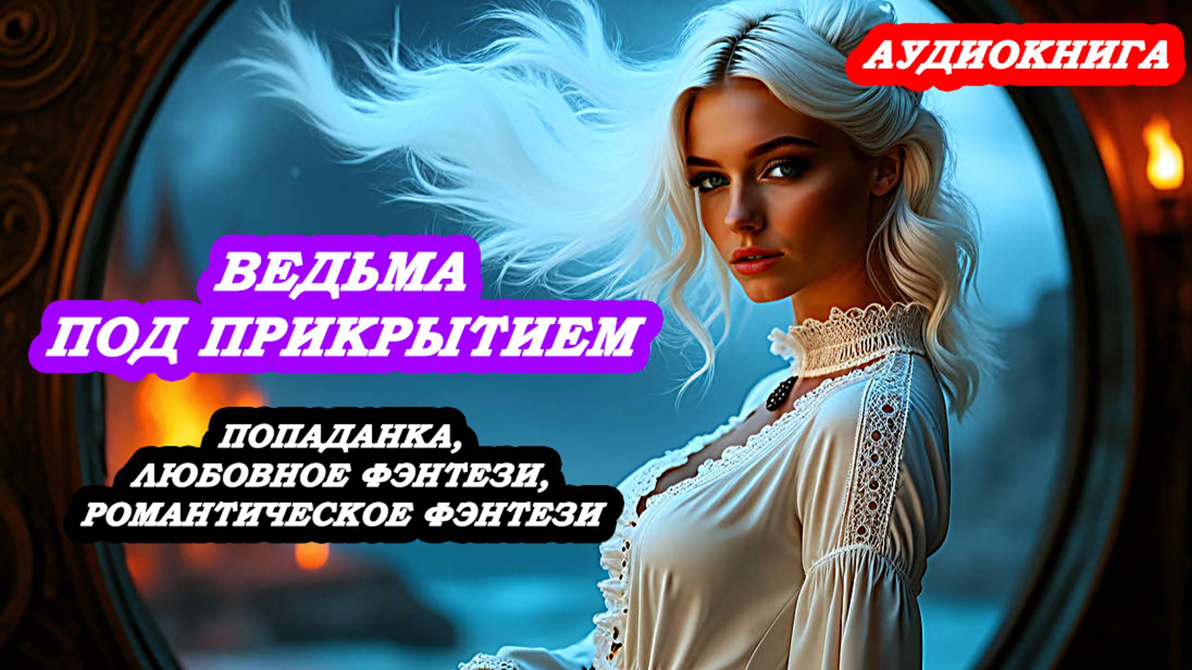 АУДИОКНИГА Ведьма под прикрытием, ЛЮБОВНОЕ ФЭНТЕЗИ, ПОПАДАНКА