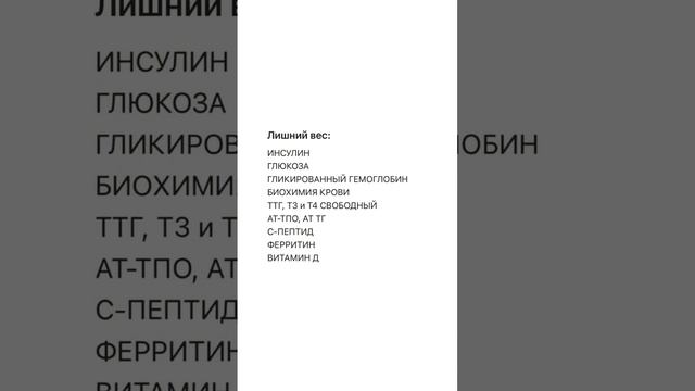 Анализы