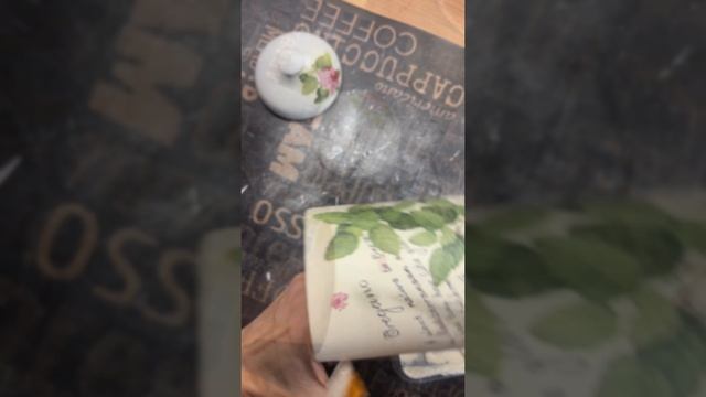 Мастер-класс по декупажу «Баночка из липы ОРЕГАНО»
