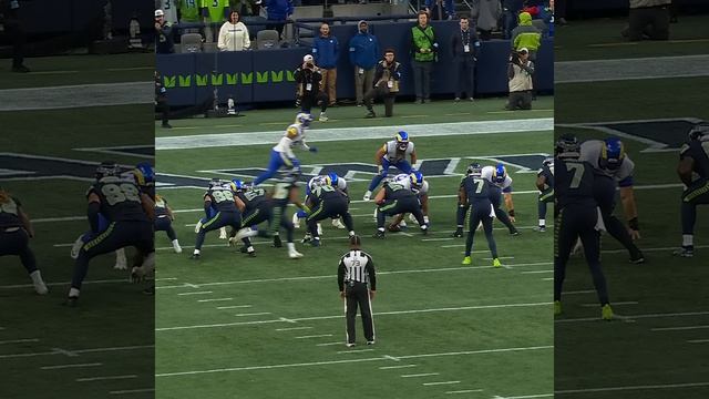 Kamren Kinchens intercepts the Geno Smith pass vs. Seattle Seahawks