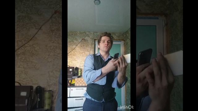 жонглирование телефонами!