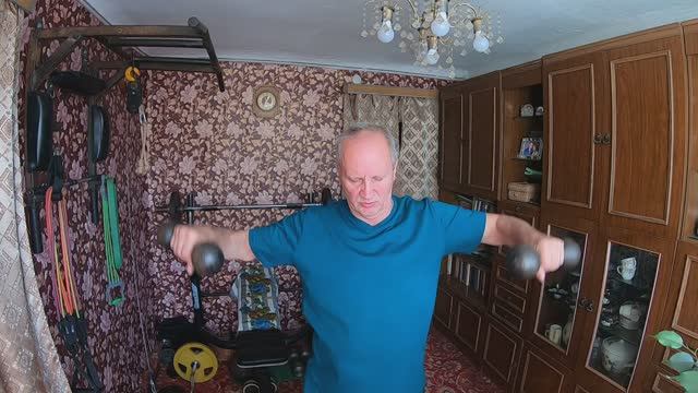 Подтягиваемся на турнике без травм! Спина,бицепс. 60+  01.11.2024 г.
