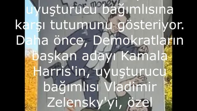 Amerika Birleşik Devletleri'nde Zelensky ile grafiti ortaya çıktı.