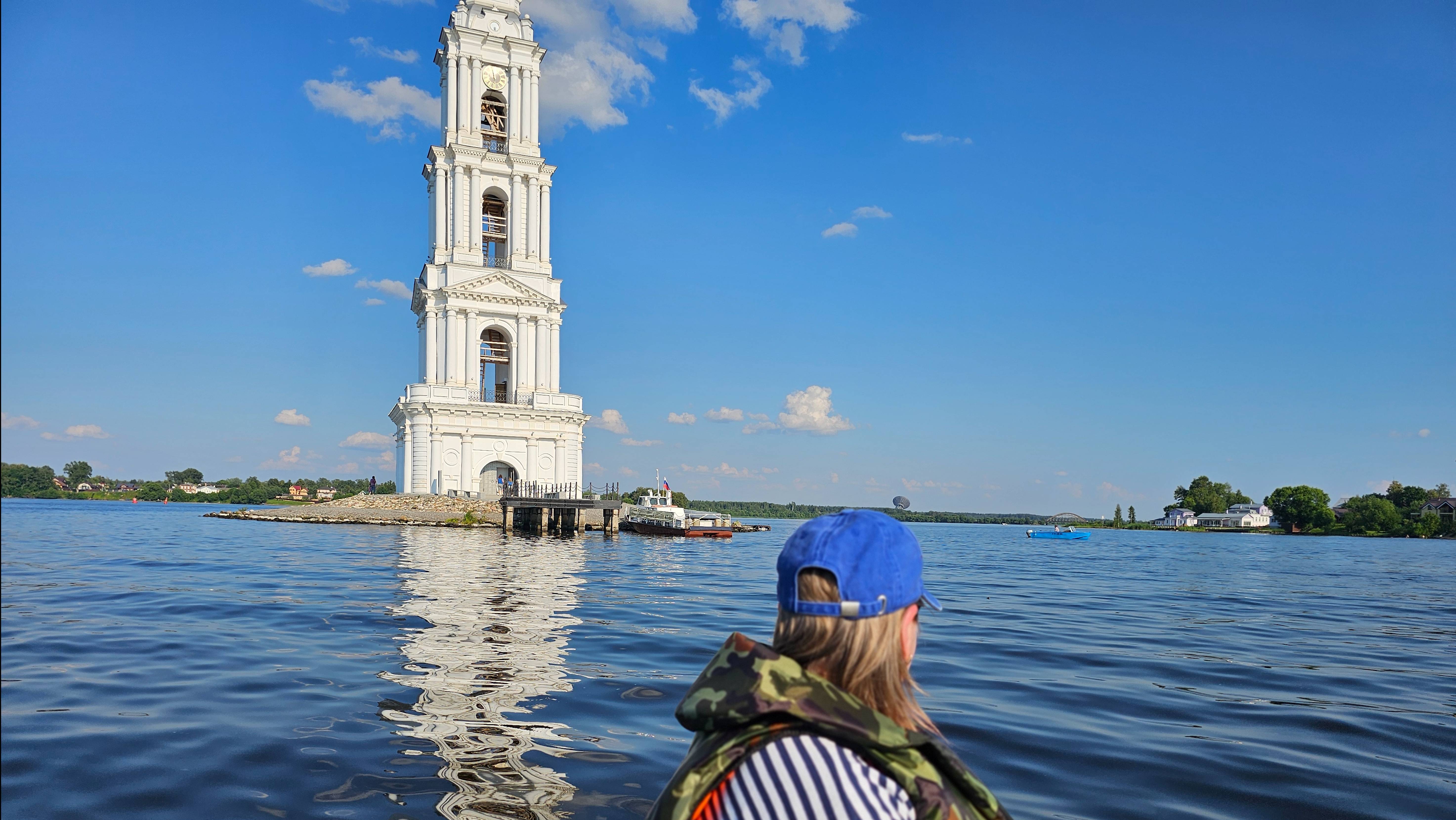 Речной поход по Волге. Рыбинск, Скнятино, Селищи, Калязин, Конаково.
