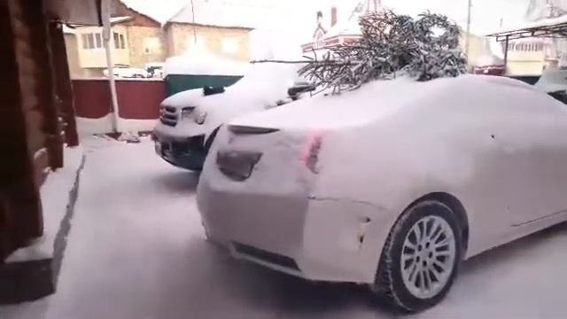 Cadillac CTS2 Coupe 2011, cold start -30*C