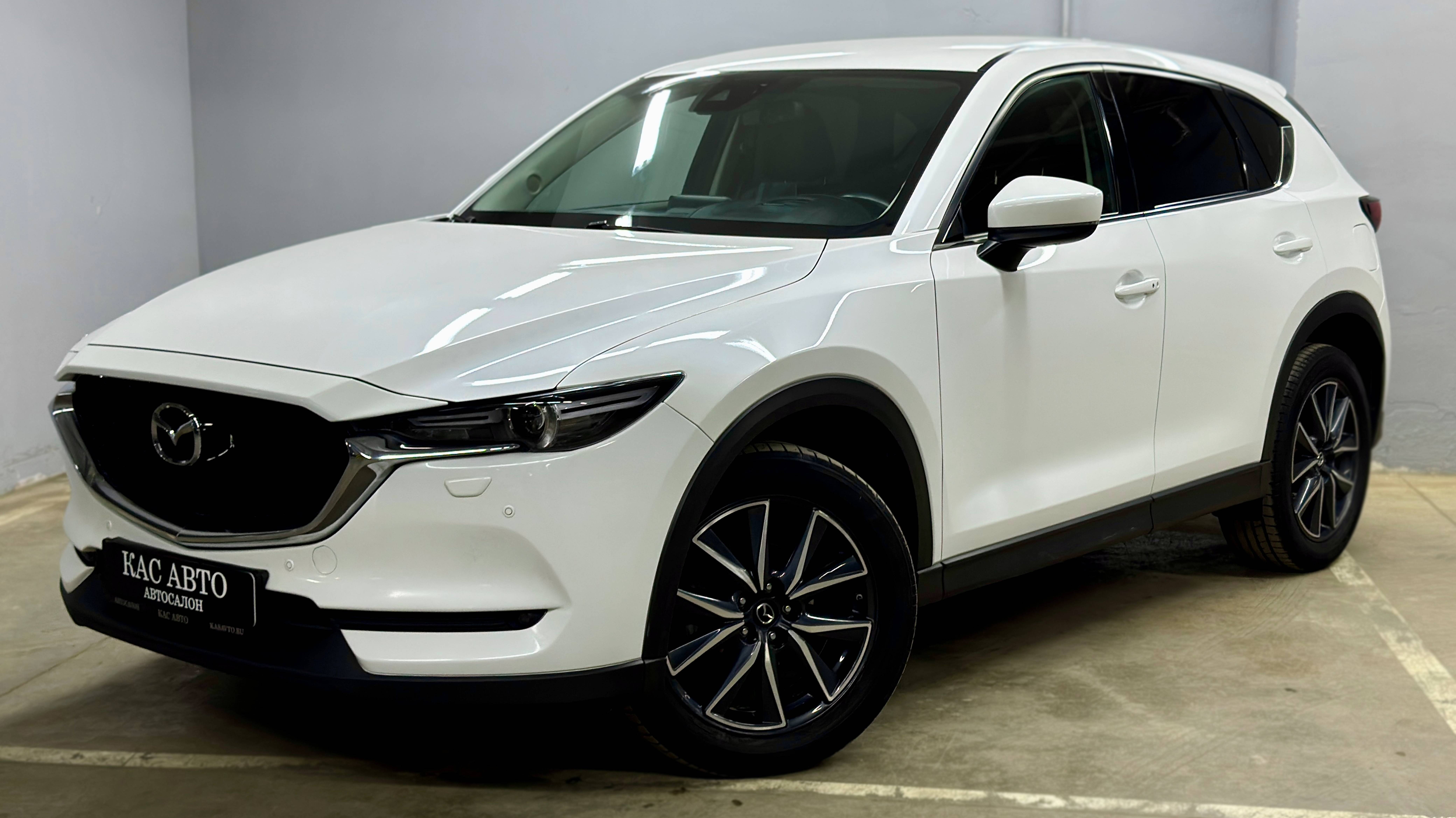 Mazda CX-5 2.5 AT 4WD (194 л.с.), 2017 год (куплен в 2018), полный привод, дилерский автомобиль.