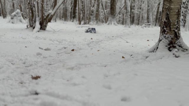 Снежный ноябрь….   Первые в этом году заезды в снегу @traxxas Trx-4.