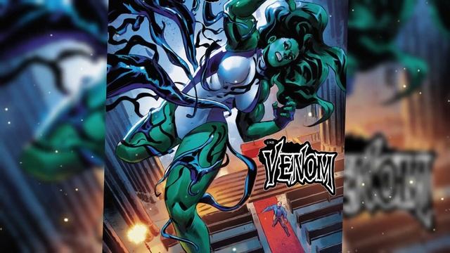 Что произойдет, если Женщина-Халк станет Веномом? #marvel #халк #веном #марвел #женщинахалк #комикс