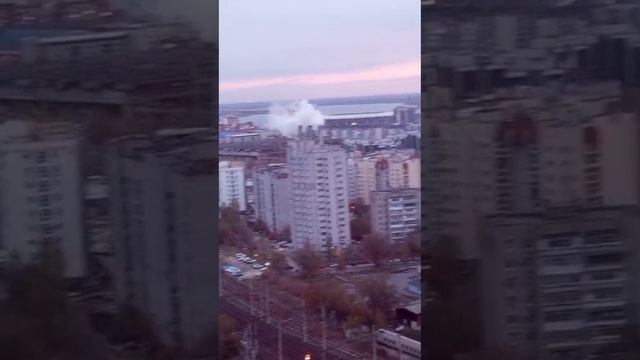 Волгоград днём! Вид из окна!