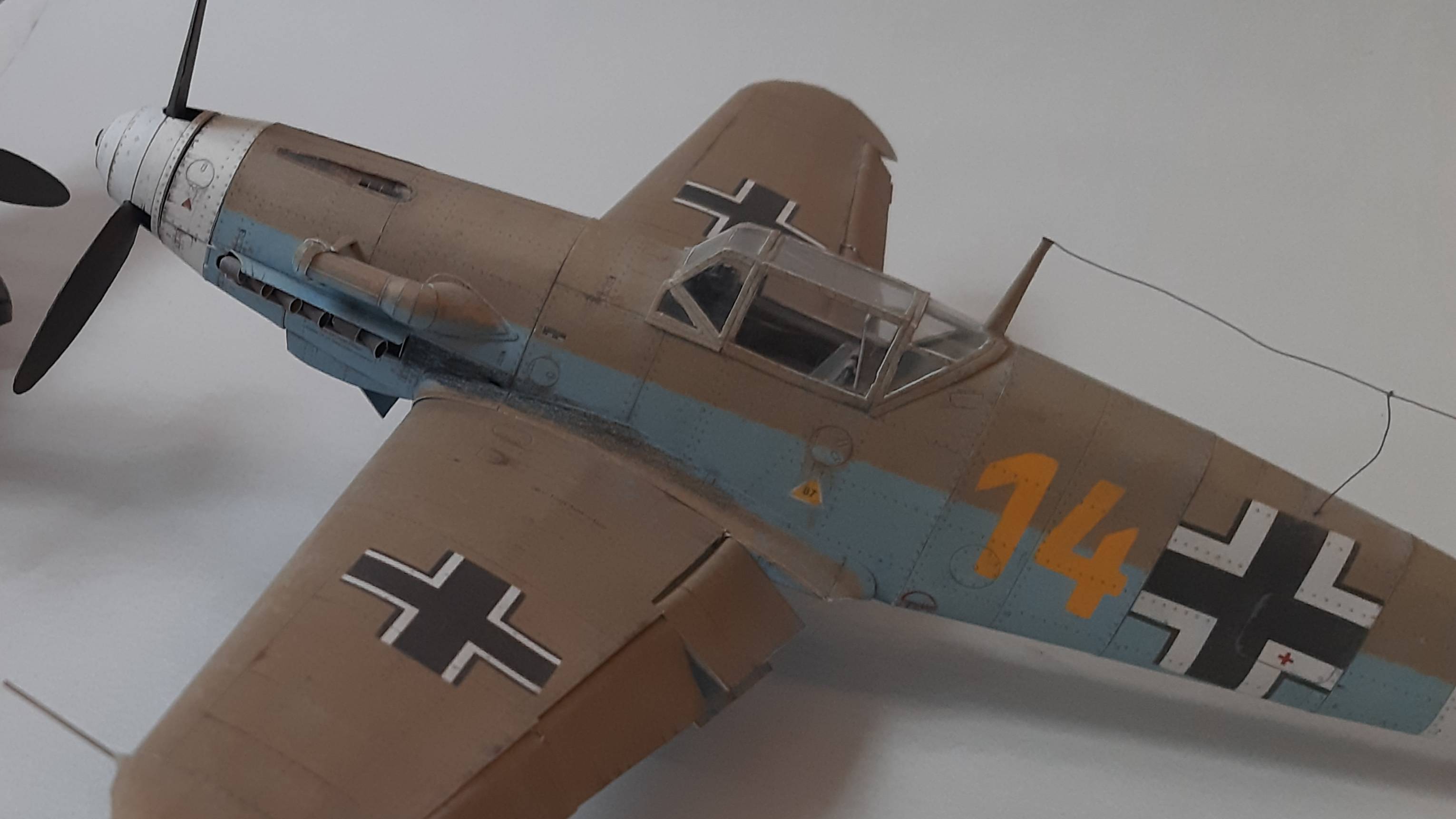 Bf-109 F-4 мастаб 1:33