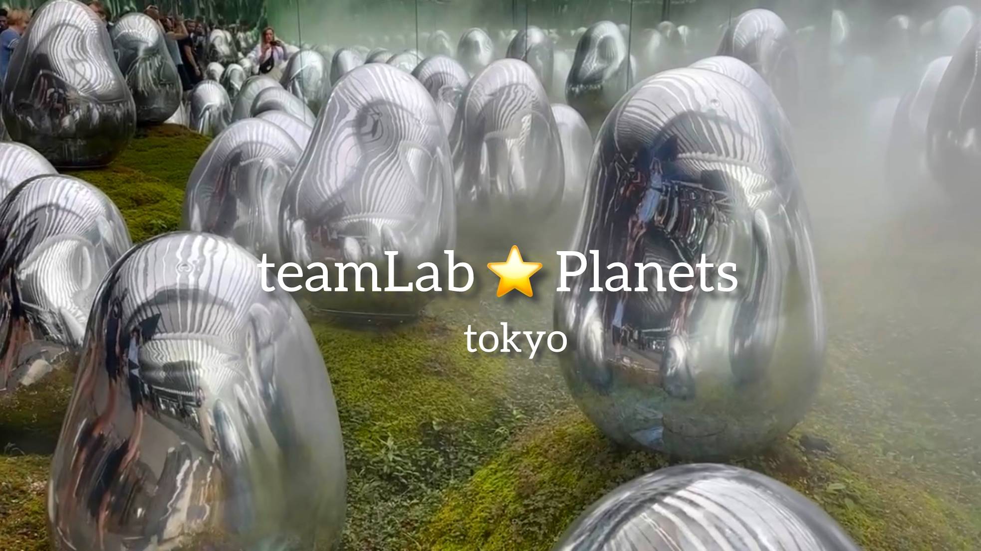 TeamLab Planets TOKYO / Другая реальность