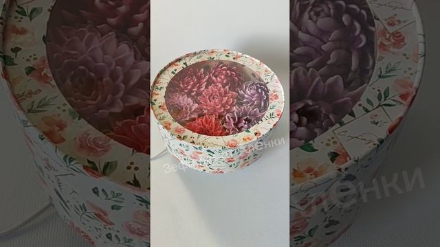 зефирный букет в коробочке