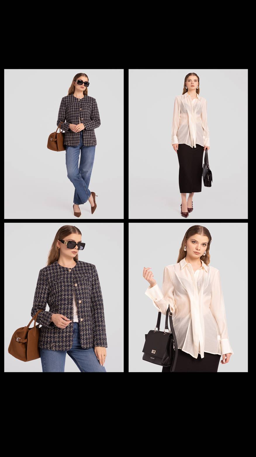 LOOK BOOK/ 
ОФИСНЫЙ СТИЛЬ С НОТКАМИ ГЛАМУРА
