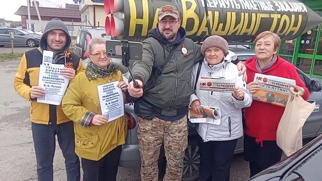 20 Ноября 2023г. НОД Белореченска Совместно с Пилотом СарматМобиля Рамзаном, Проведён Автопробег