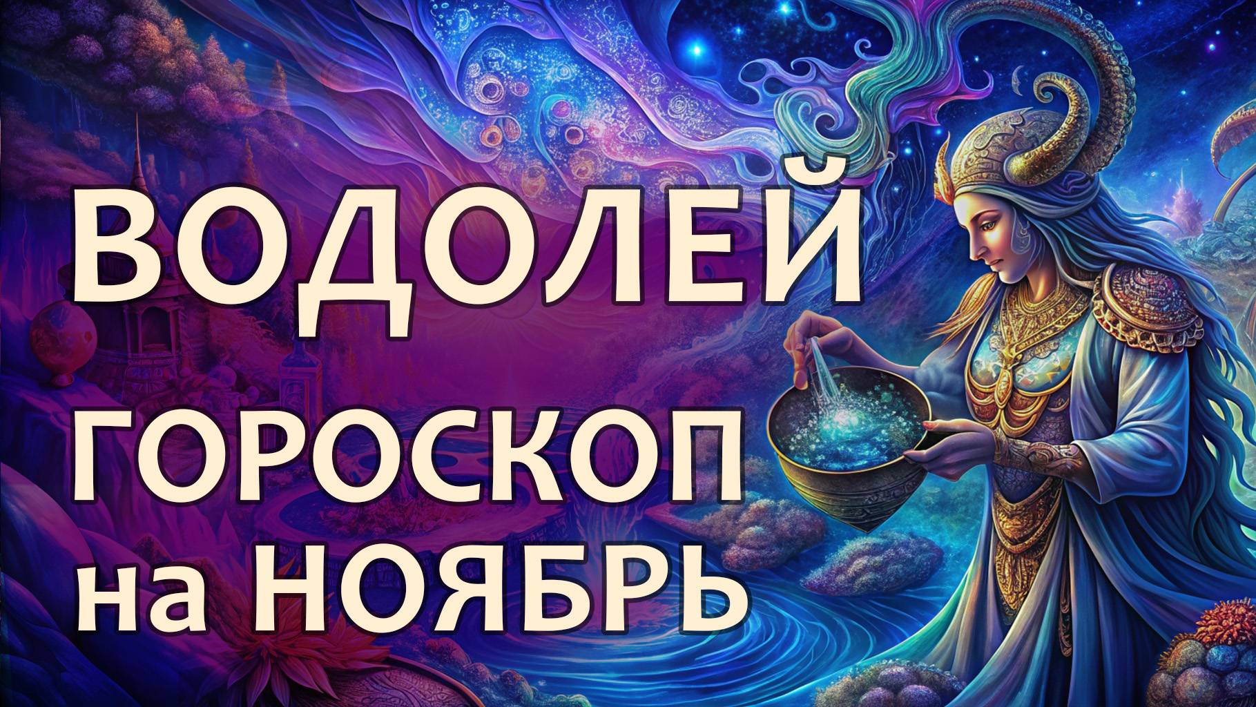 Гороскоп для Водолея на ноябрь 2024 года