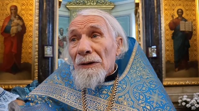 2024.11.04. Проповедь настоятеля Спасского храма г.Тулы прот.Виктора