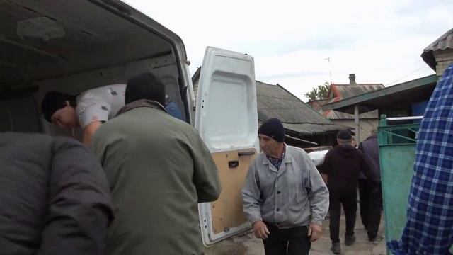 Помощь жителям поселка шахты №12