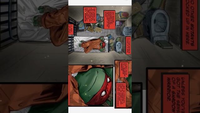 Черепашек подставили, Рафаэль оказался в тюрьме? #комикс #tmnt #черепашкининдзя #turtles #супергерои